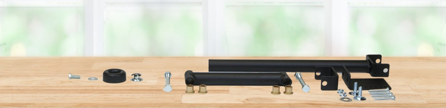 22-Inch Rotating Closet Rod for Closet Organizer & Clothes Rack