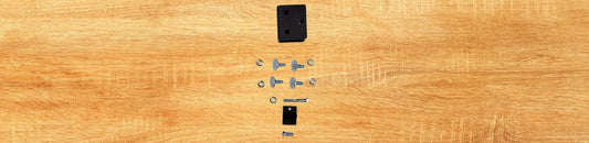 Installing the Clever Clamp System to mount and secure your 22-inch, 27-inch, or 32-inch closet rods with ease.