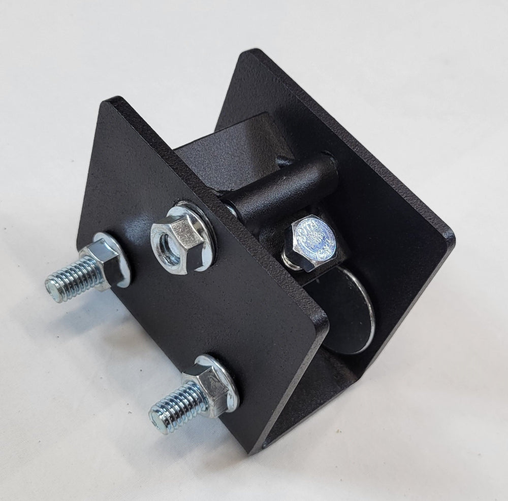 Clever Clamp System securely holding closet rods in place, ensuring a reliable and efficient closet organizer solution.