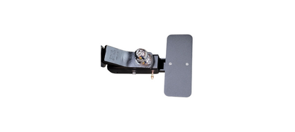 Be Clever Ball mounted hitch flip step suitable for Most drawbar hitches folded out Showing Step in use Position