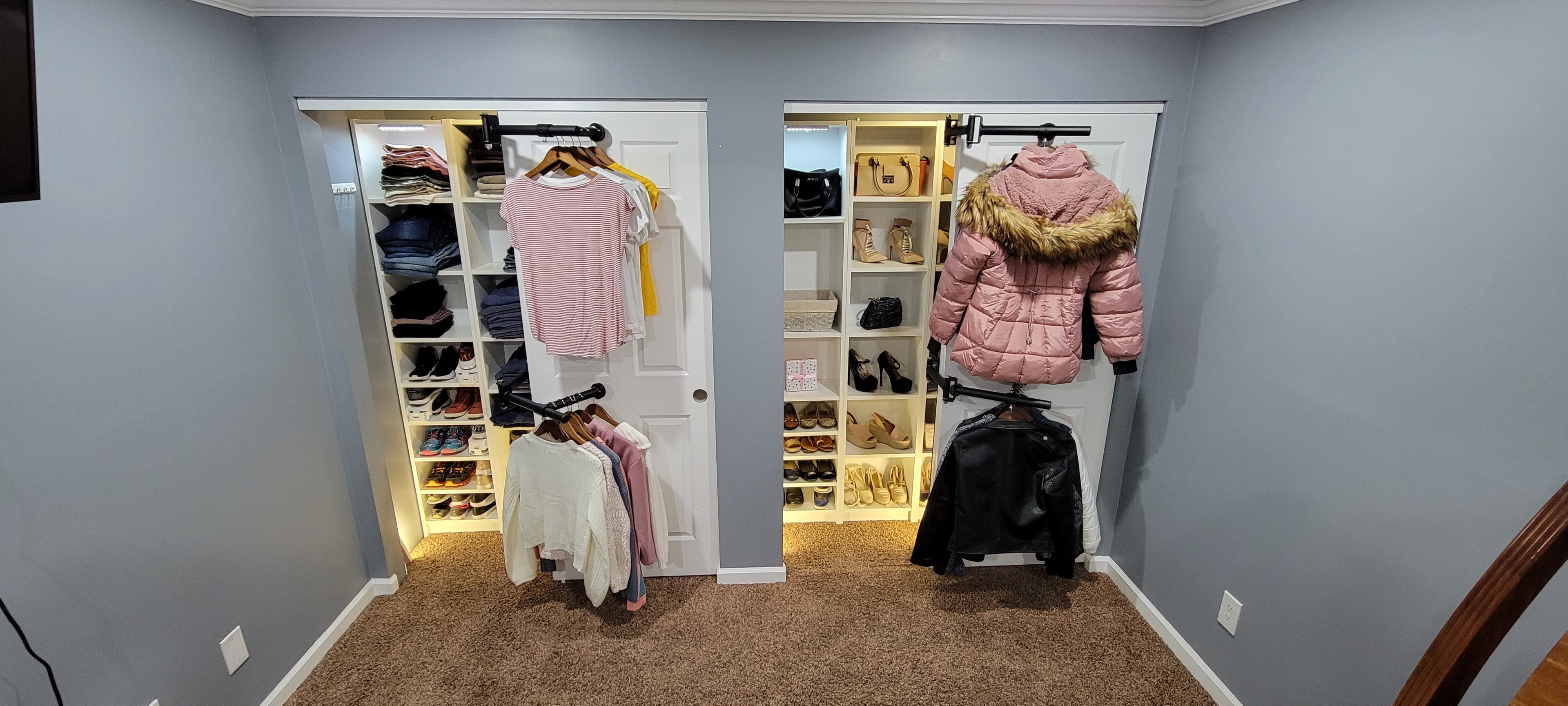 Clever Closet Rods Rotating Closet Rods