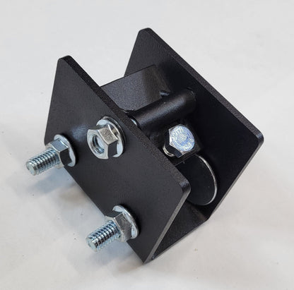 Clever Clamp System securely holding closet rods in place, ensuring a reliable and efficient closet organizer solution.