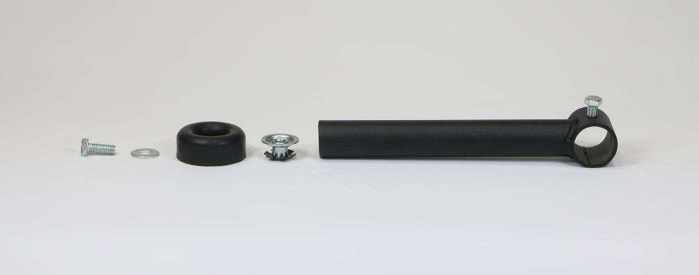 side view Clever closet rods Perpendicular Closet arm assembly package Exploded view for accessory arm For clever closet rods Rotating Clever Closet Rods Kits For Clever closet rods Closet organizer 